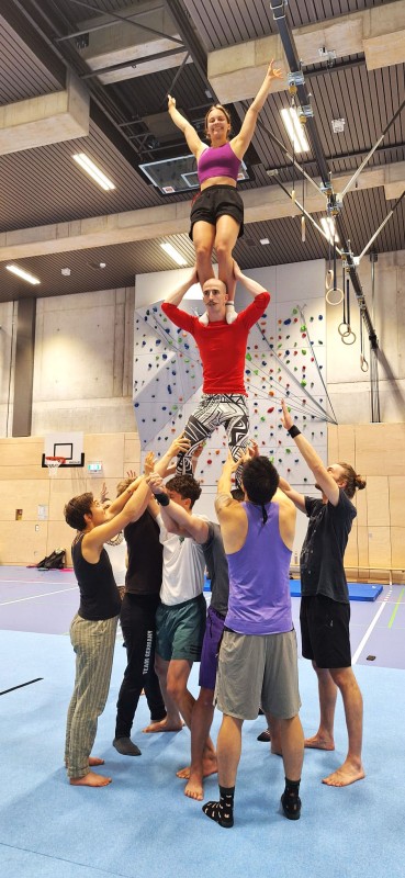 Akrobatik in der Gruppe Wintersemester 2025/26