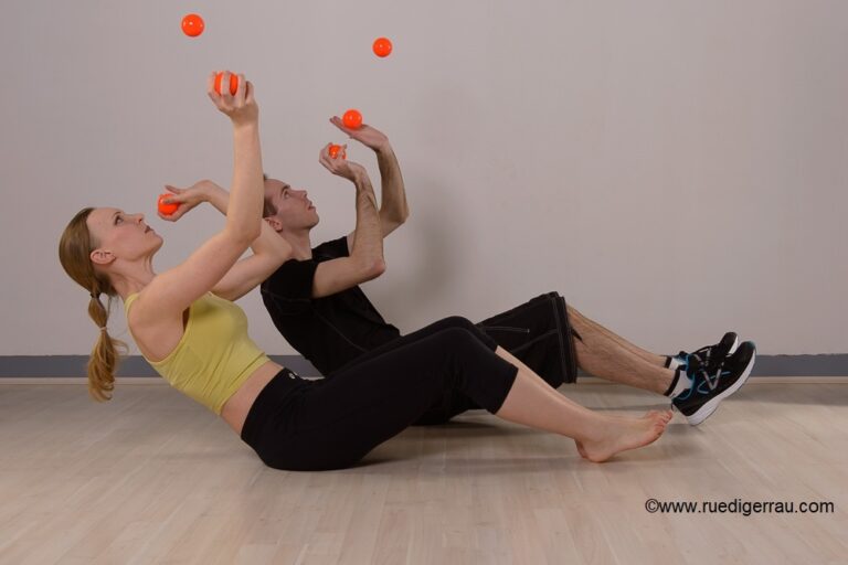 Online-Workshop Juggling Fitness von Verena Rau