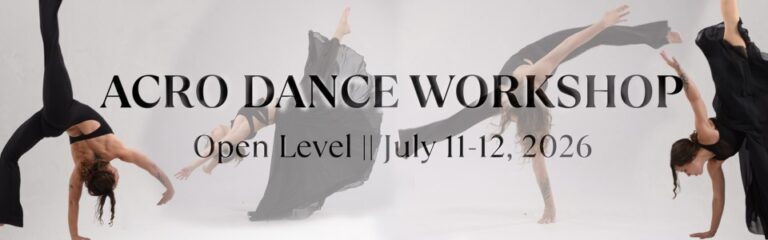 Acro Dance Workshop with Zera 11.I12.07.2026