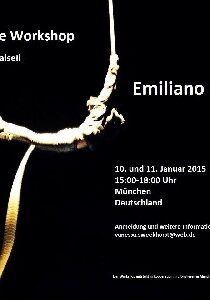 Vertikalseil mit EMiliano Ron im Januar 2015